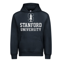 Navy stanford university logo Urban Hoodie - DesignPulse
