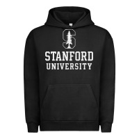 Pigment Black stanford university logo Urban Hoodie - DesignPulse