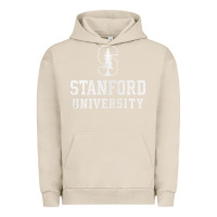 Pigment French Oak stanford university logo Urban Hoodie - DesignPulse
