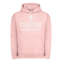 Pigment Salmon stanford university logo Urban Hoodie - DesignPulse