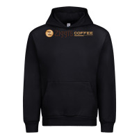 Black ziggi's coffee Urban Hoodie - DesignPulse