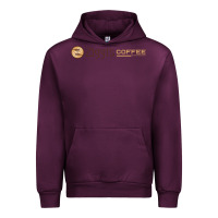 Mauve Wine ziggi's coffee Urban Hoodie - DesignPulse