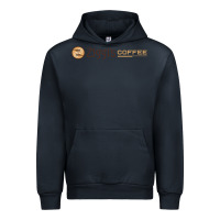 Navy ziggi's coffee Urban Hoodie - DesignPulse