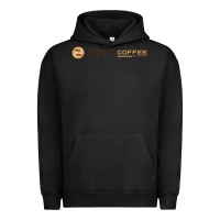 Pigment Black ziggi's coffee Urban Hoodie - DesignPulse