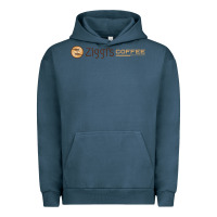 Pigment Midnight Navy ziggi's coffee Urban Hoodie - DesignPulse