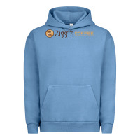 Pigment Pebble Blue ziggi's coffee Urban Hoodie - DesignPulse