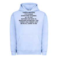 Pigment Grape Ice there is no hope its fucked everything is ruined Urban Hoodie - DesignPulse