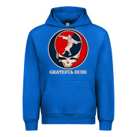 Cobalt grateful dude Urban Hoodie - DesignPulse