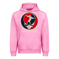 Fuchsia Pink grateful dude Urban Hoodie - DesignPulse