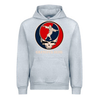 Heather Grey grateful dude Urban Hoodie - DesignPulse