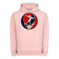 Pigment Salmon grateful dude Urban Hoodie - DesignPulse