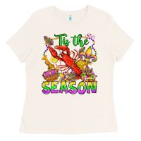 Bone tis the season mardi gras olivia Ladies Tee - OliviaCreatesArt