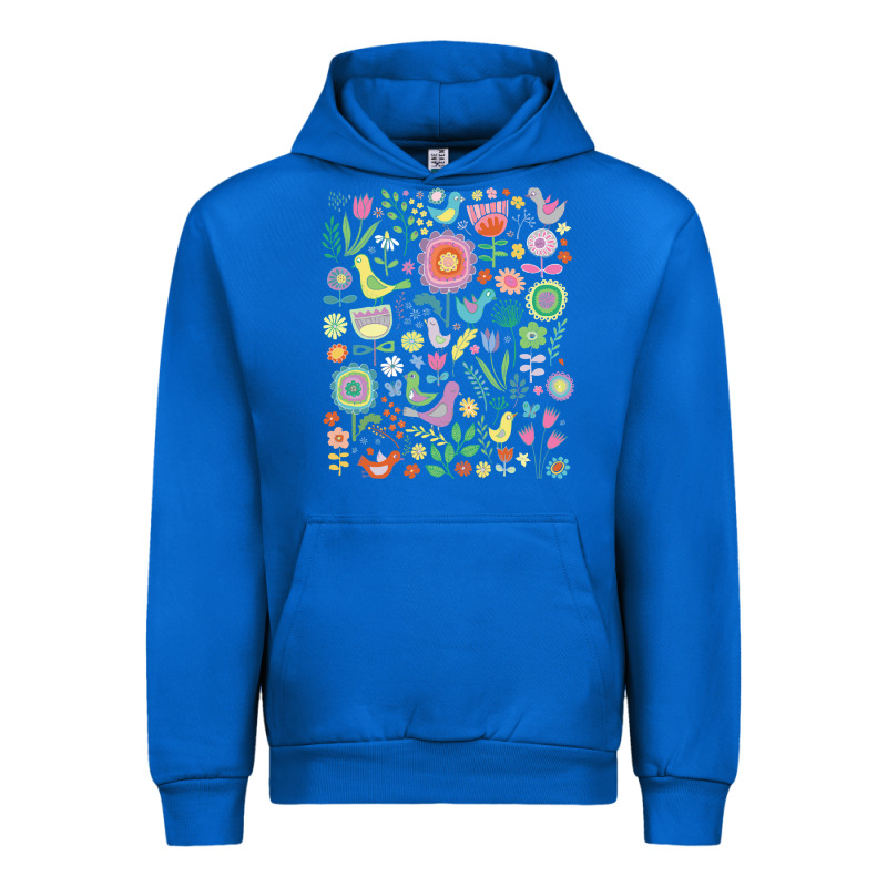Cute Birds T  Shirt Birds And Blooms   Cute Floral Pattern By Cecca De Urban Hoodie by DesignPulse | Teevron