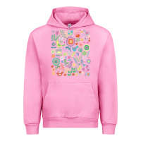 Fuchsia Pink cute birds t  shirt birds and blooms   cute floral pattern by cecca de Urban Hoodie - DesignPulse