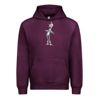 Mauve Wine vintage wizard of oz tinman Urban Hoodie - DesignPulse