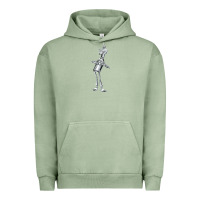 Pigment Oil Green vintage wizard of oz tinman Urban Hoodie - DesignPulse