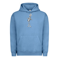 Pigment Pebble Blue vintage wizard of oz tinman Urban Hoodie - DesignPulse