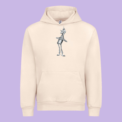 Vintage Wizard Of Oz Tinman Urban Hoodie Designed By Designpulse