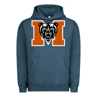 Pigment Midnight Navy mercer bears Urban Hoodie - DesignPulse