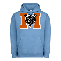 Pigment Pebble Blue mercer bears Urban Hoodie - DesignPulse