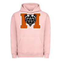 Pigment Salmon mercer bears Urban Hoodie - DesignPulse