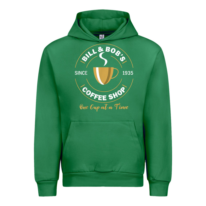 Bill And Bob Coffee Shop Aa Recovery Gift T Shirt Urban Hoodie by PixelWave | Teevron