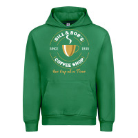 Emerald bill and bob coffee shop aa recovery gift t shirt Urban Hoodie - PixelWave