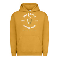 Pigment Peanut Butter bill and bob coffee shop aa recovery gift t shirt Urban Hoodie - PixelWave