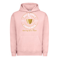 Pigment Salmon bill and bob coffee shop aa recovery gift t shirt Urban Hoodie - PixelWave