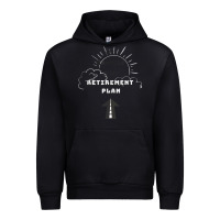 Black the rapture is my retirement plan bible heaven jesus Urban Hoodie - PixelWave