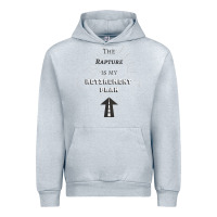 Heather Grey the rapture is my retirement plan bible heaven jesus Urban Hoodie - PixelWave
