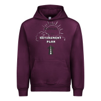 Mauve Wine the rapture is my retirement plan bible heaven jesus Urban Hoodie - PixelWave