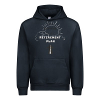 Navy the rapture is my retirement plan bible heaven jesus Urban Hoodie - PixelWave
