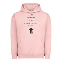 Pigment Salmon the rapture is my retirement plan bible heaven jesus Urban Hoodie - PixelWave
