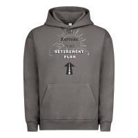 Pigment Tornado the rapture is my retirement plan bible heaven jesus Urban Hoodie - PixelWave