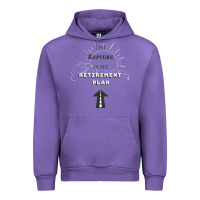 Tulip the rapture is my retirement plan bible heaven jesus Urban Hoodie - PixelWave