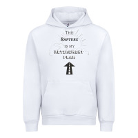 White the rapture is my retirement plan bible heaven jesus Urban Hoodie - PixelWave