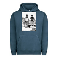 Pigment Midnight Navy Thelma And Louise Urban Hoodie - PixelWave