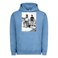 Pigment Pebble Blue Thelma And Louise Urban Hoodie - PixelWave