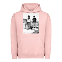 Pigment Salmon Thelma And Louise Urban Hoodie - PixelWave