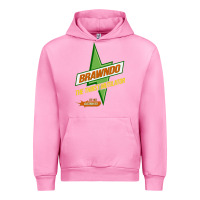 Fuchsia Pink brawndo the thirst mutilator   idiocracy inspired active Urban Hoodie - PixelWave
