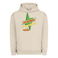 Pigment French Oak brawndo the thirst mutilator   idiocracy inspired active Urban Hoodie - PixelWave
