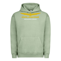Pigment Oil Green goldwing Urban Hoodie - PixelWave