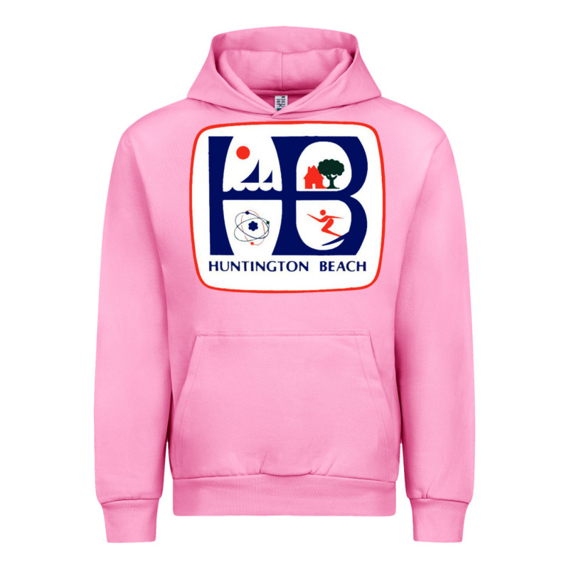 Coat Of Arms Of Huntington Beach Urban Hoodie by PixelWave | Teevron