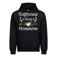 Black happiness is being a mommom  cute mothers day gifts Urban Hoodie - PixelWave