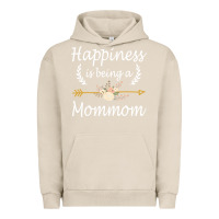 Pigment French Oak happiness is being a mommom  cute mothers day gifts Urban Hoodie - PixelWave
