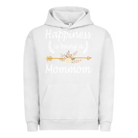 Pigment Lunar Rock happiness is being a mommom  cute mothers day gifts Urban Hoodie - PixelWave