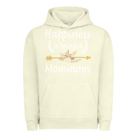 Pigment Pistachio happiness is being a mommom  cute mothers day gifts Urban Hoodie - PixelWave