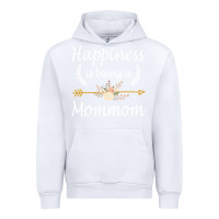 White happiness is being a mommom  cute mothers day gifts Urban Hoodie - PixelWave