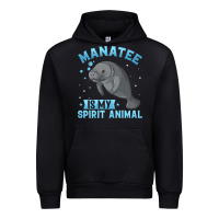 Black manatee gifts Urban Hoodie - PixelWave